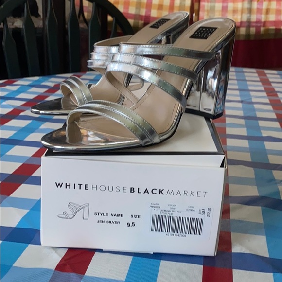 WHBM Metallic Shoes - Picture 2 of 4